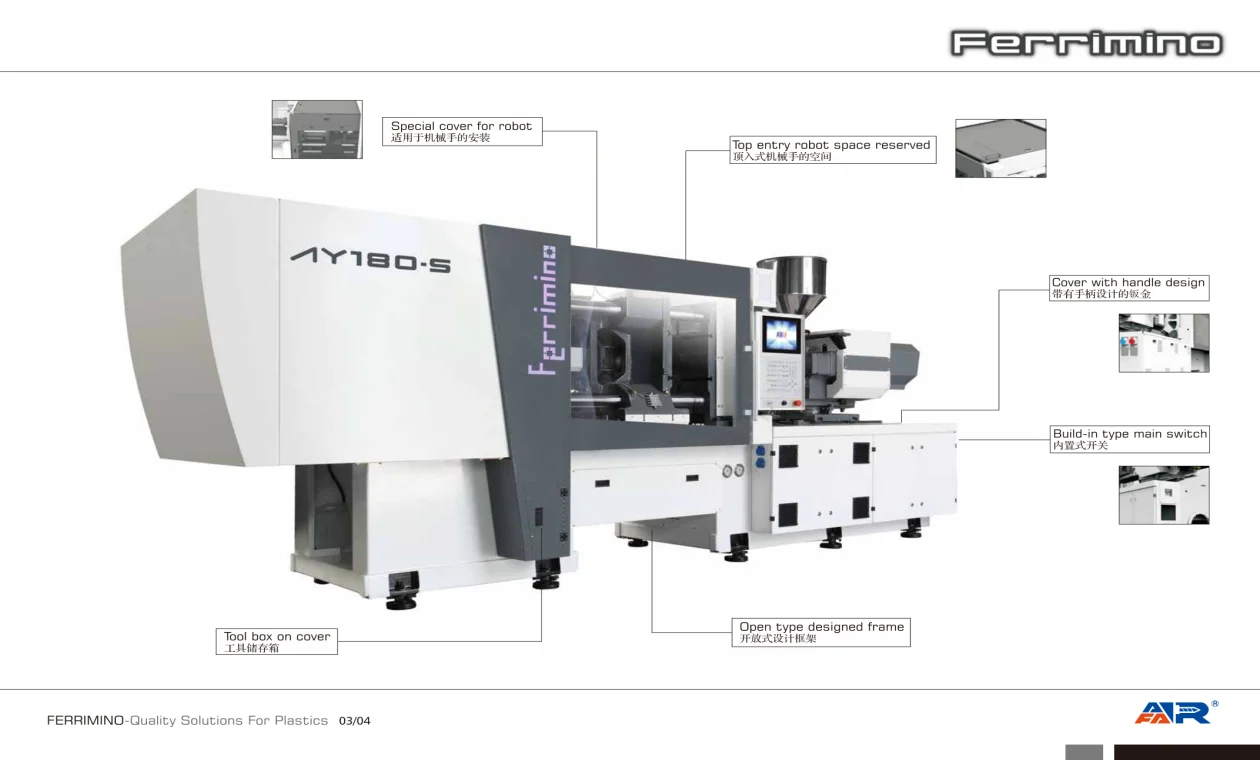 Ferrimino AY110 Injection Molding Machine